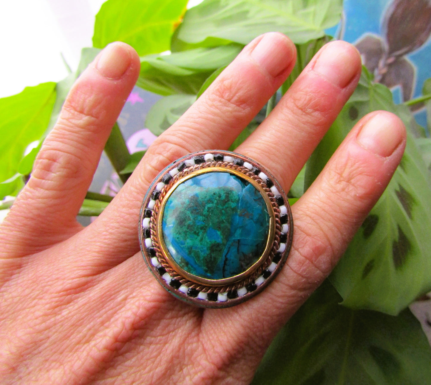Anillo Turquesa Wari