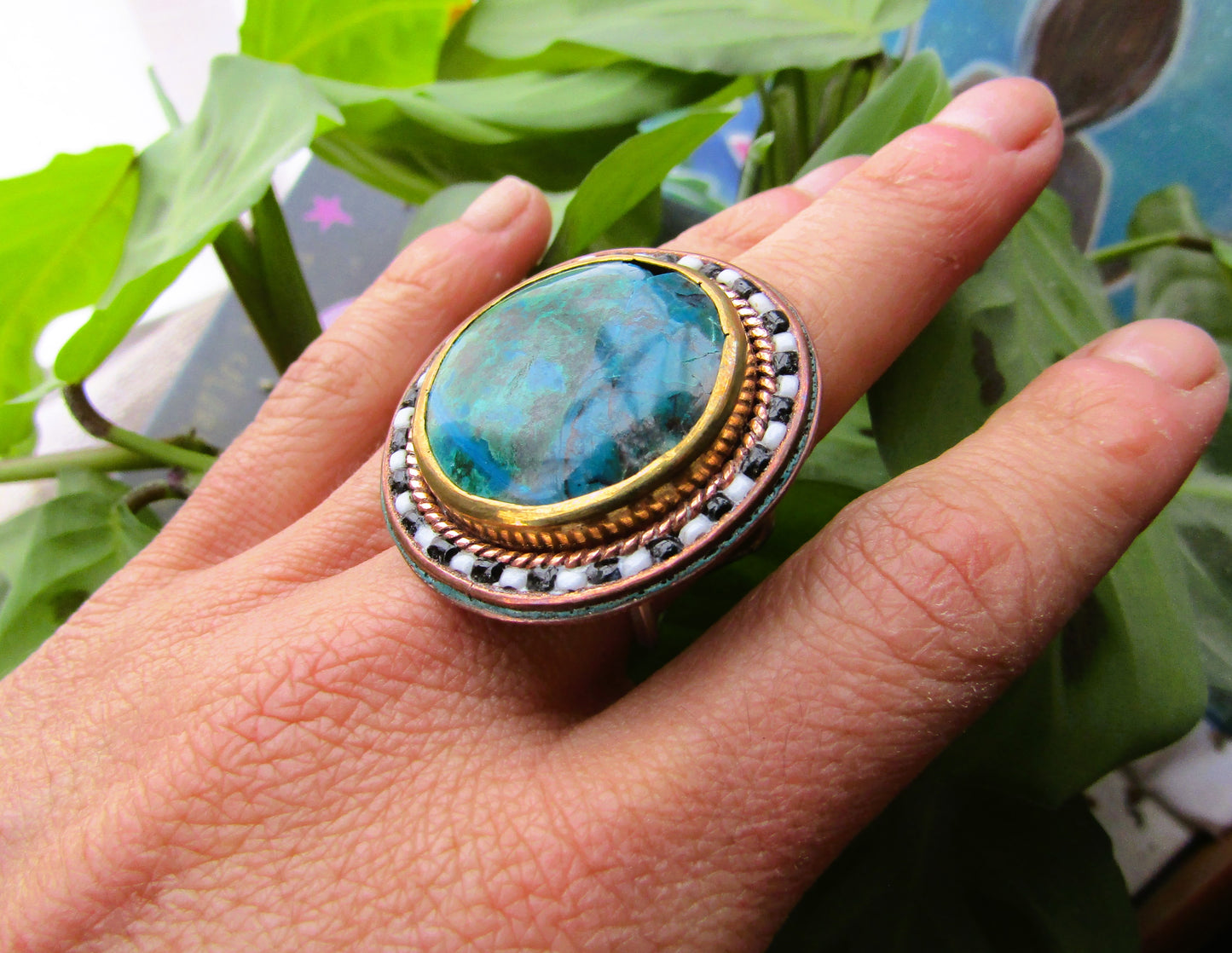 Anillo Turquesa Wari