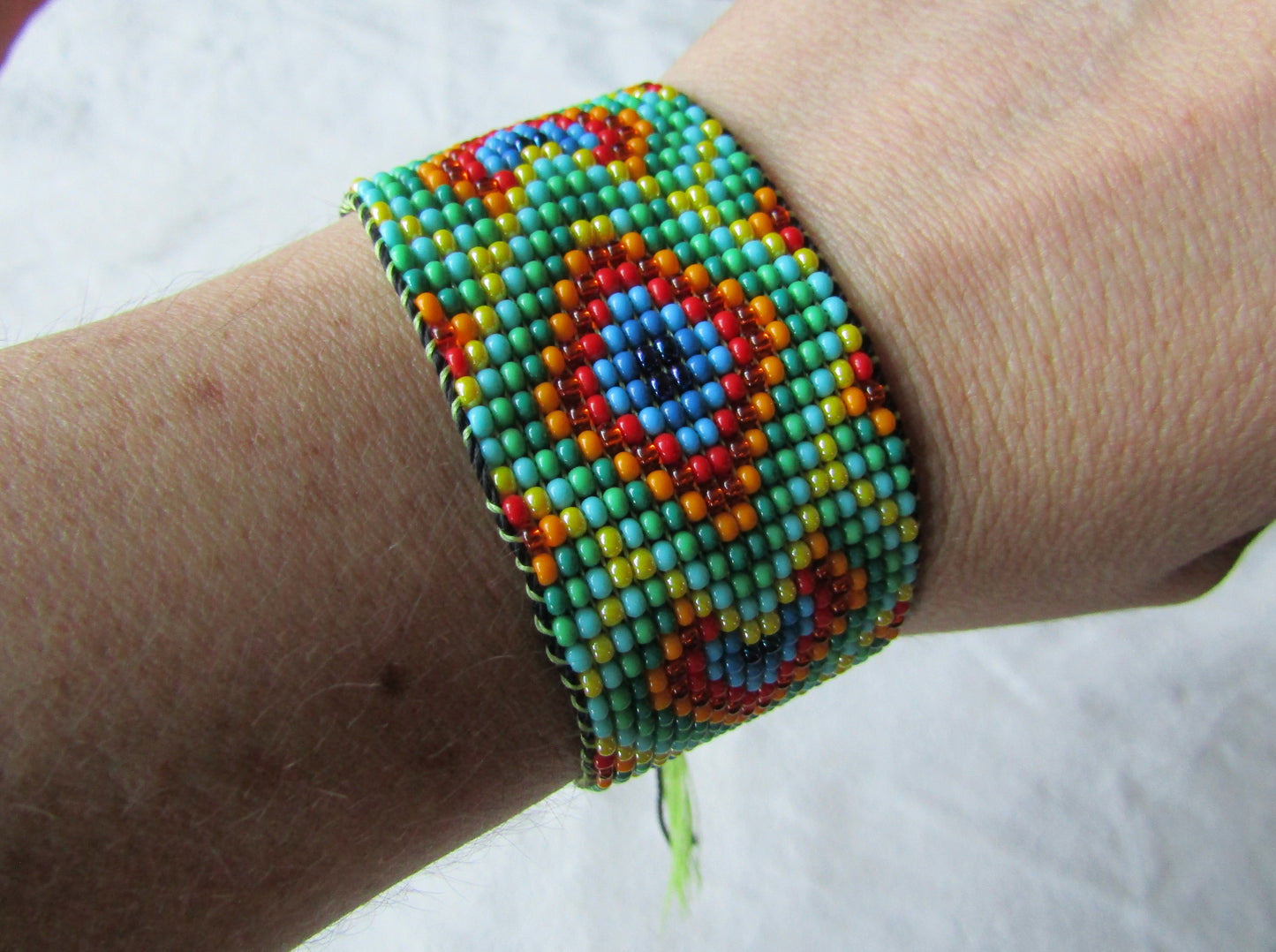 Pulsera Geometría Tribal