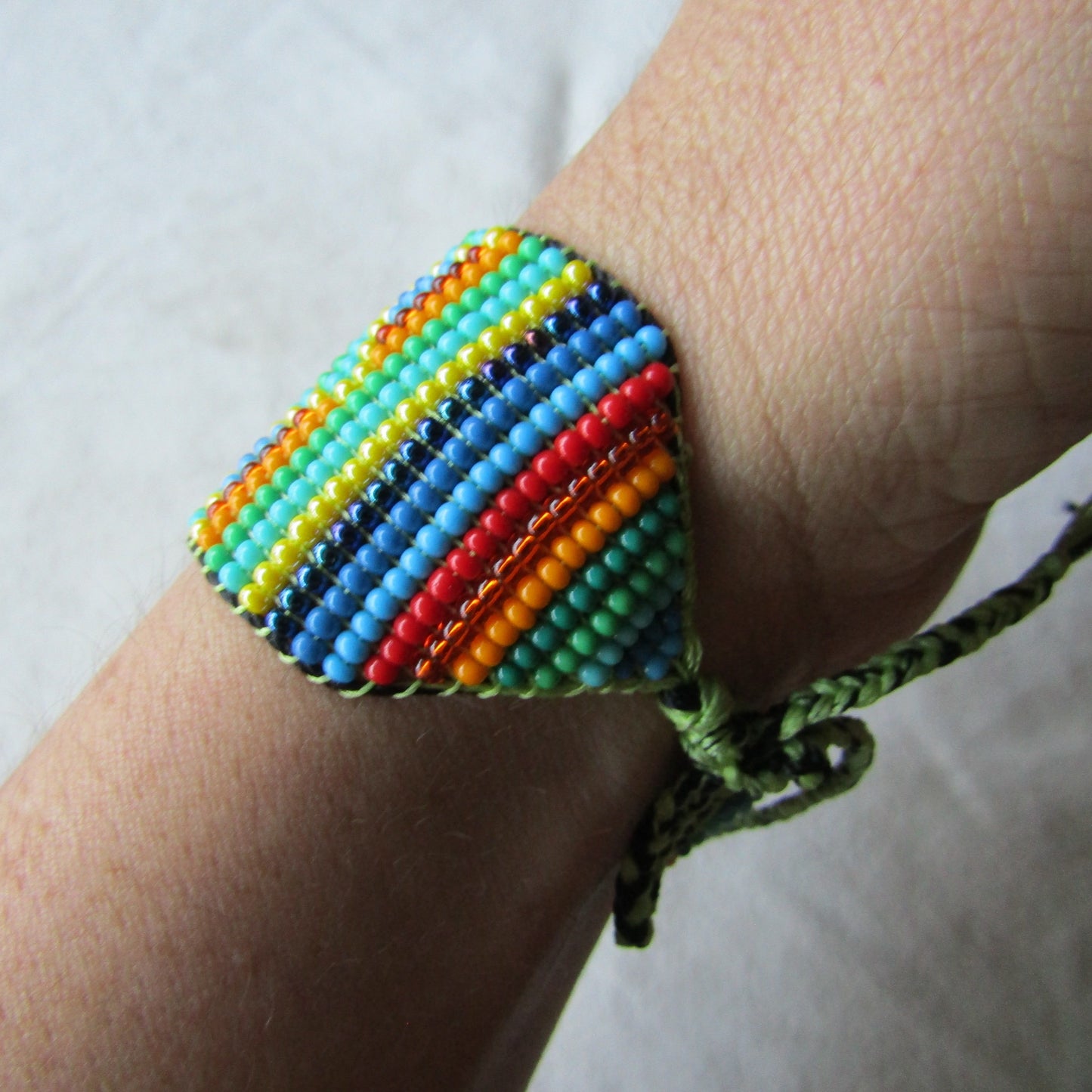 Pulsera Geometría Tribal