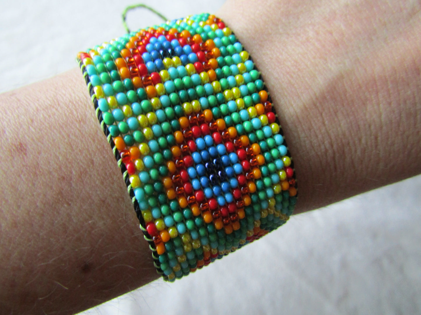Pulsera Geometría Tribal