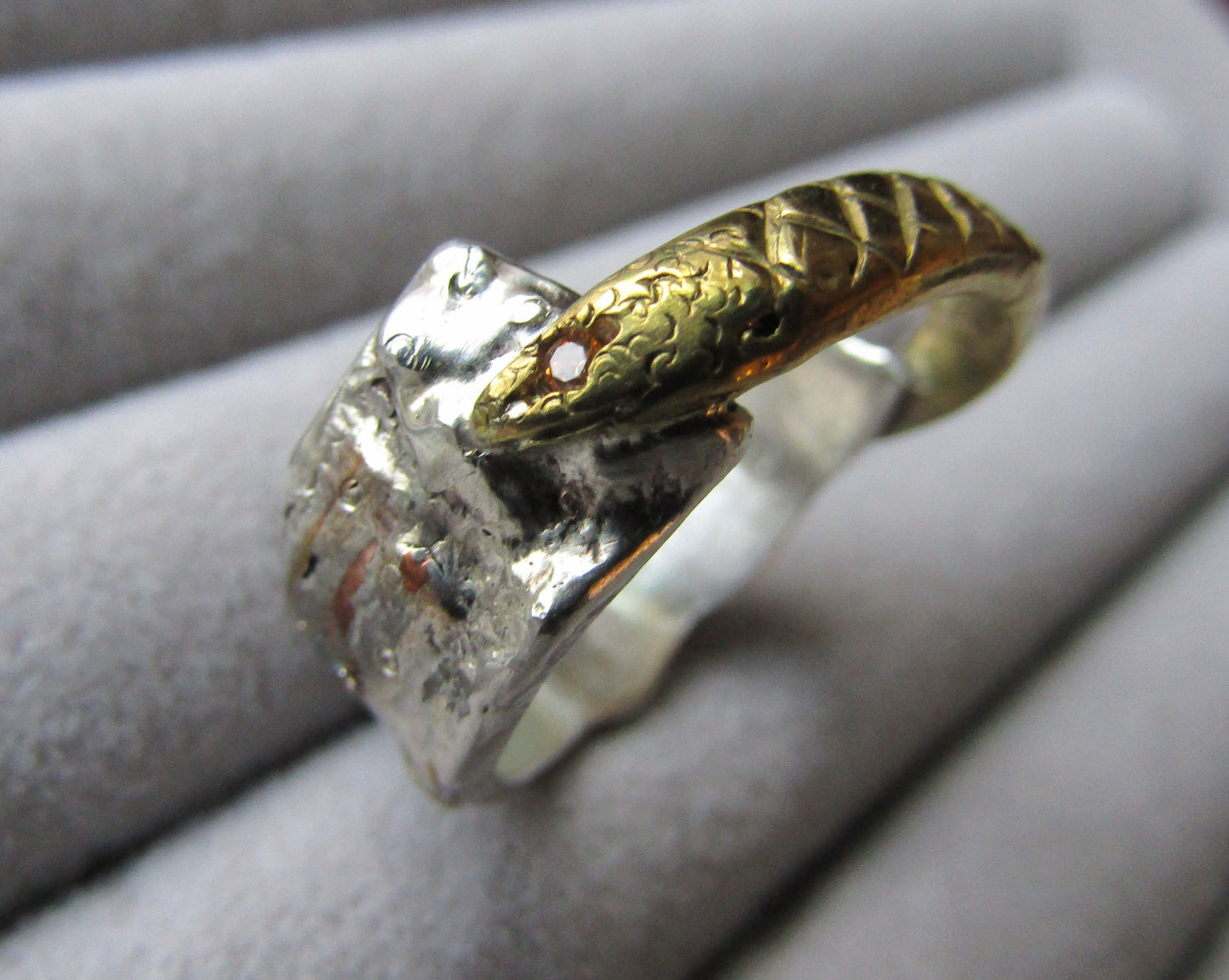 Anillo Shibui Serpiente