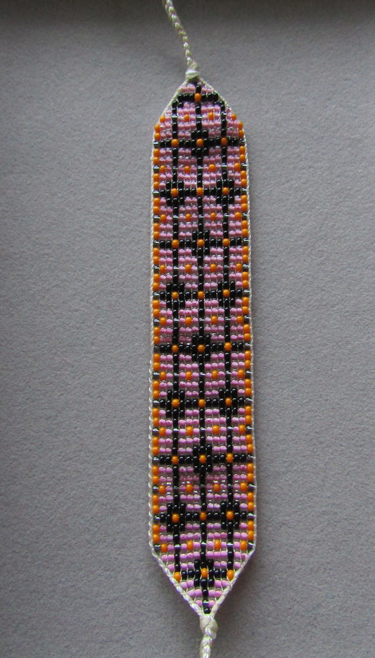 Pulsera Flor Negra