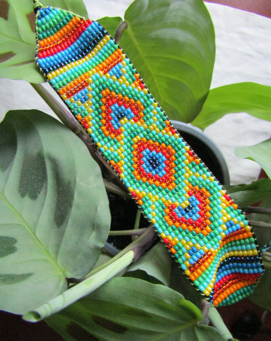 Pulsera Geometría Tribal