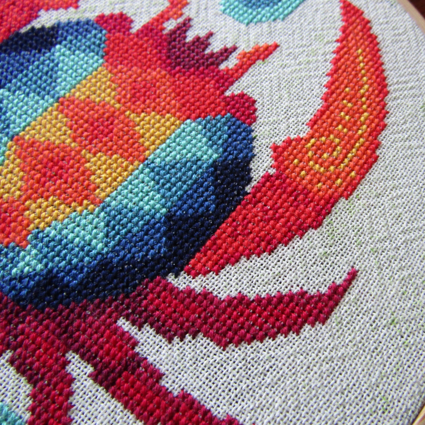 Cáncer X-Stitch