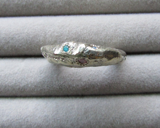 Anillo Shibui Cosmos